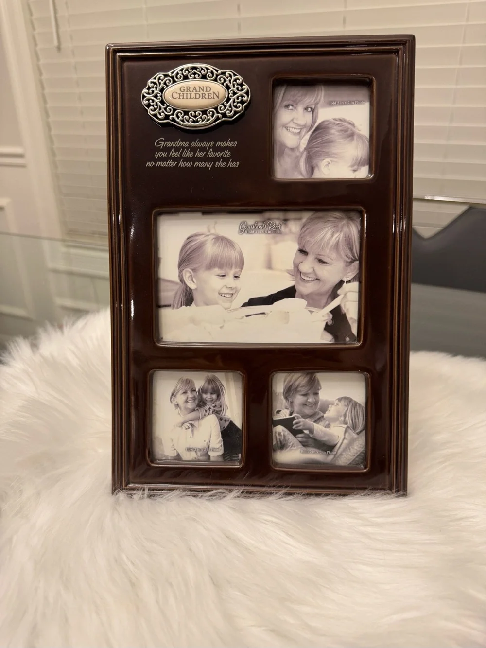 New Grasslands road Heavy ceramic Grandchildren Multi-Opening Picture Frame